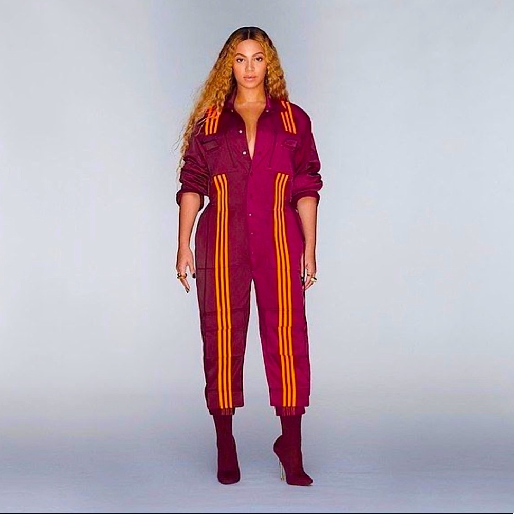 Adidas x IVY PARK Jumpsuit Maroon- NWT